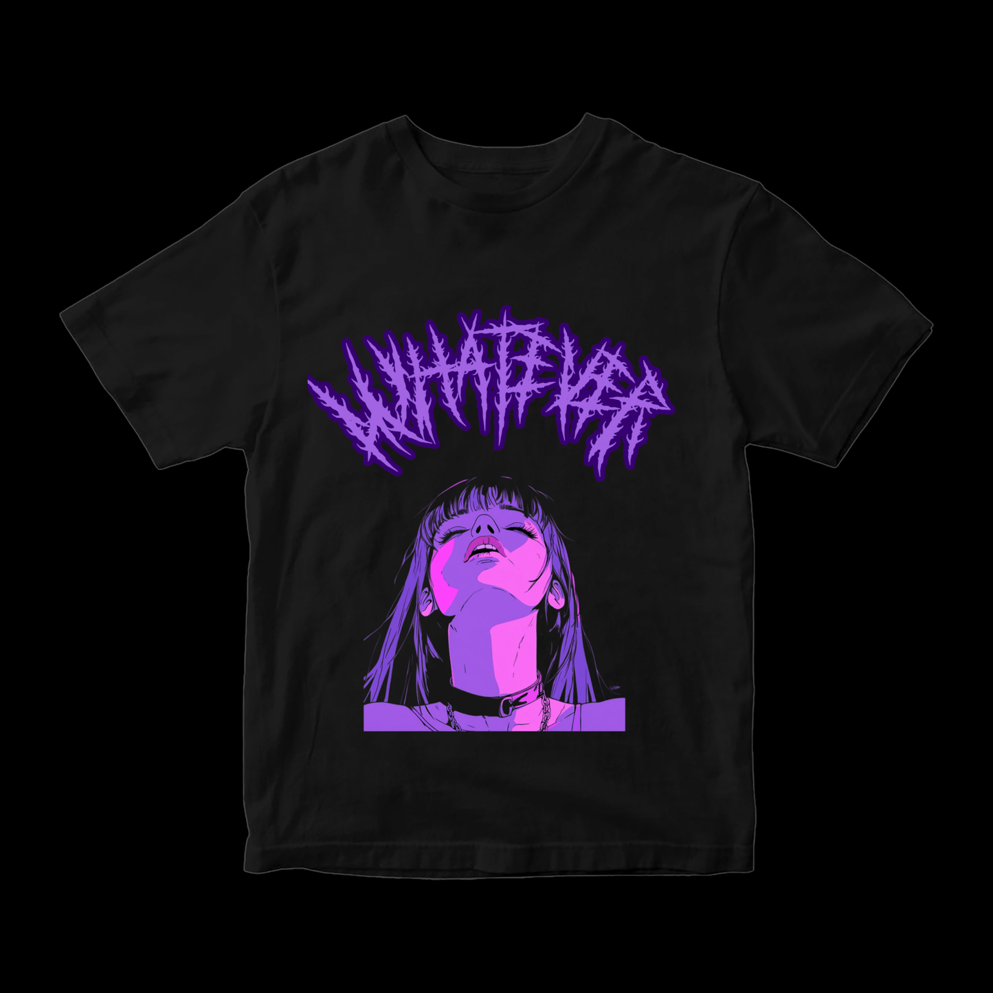 T-shirt oversize deadkitsune WHATEVER - #GLITTERxRIN#